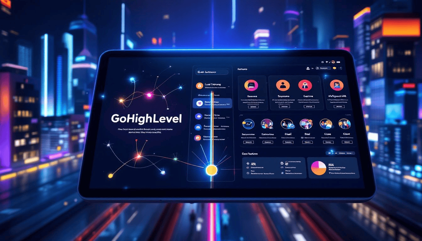 Key features of gohighlevel highlighted.