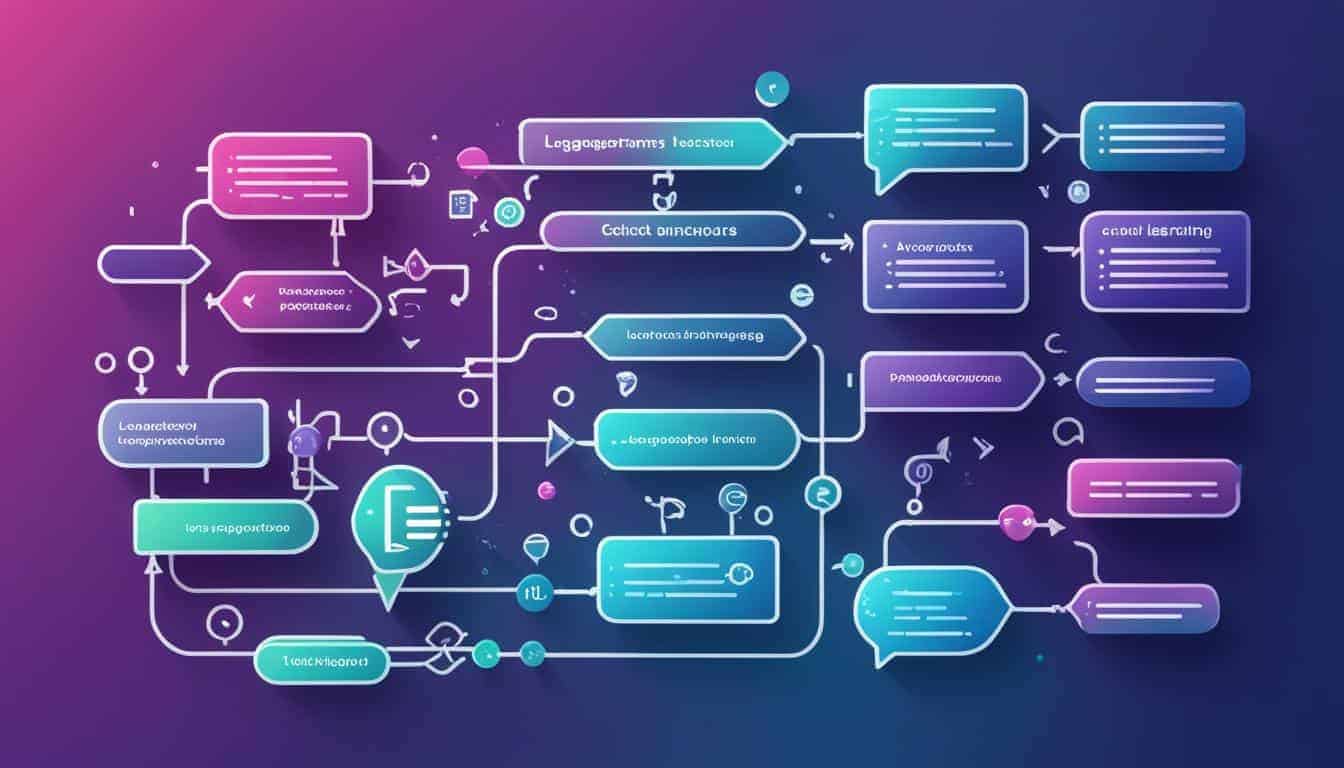 Natural language processing diagram