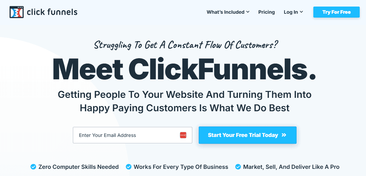 What is clickfunnels?