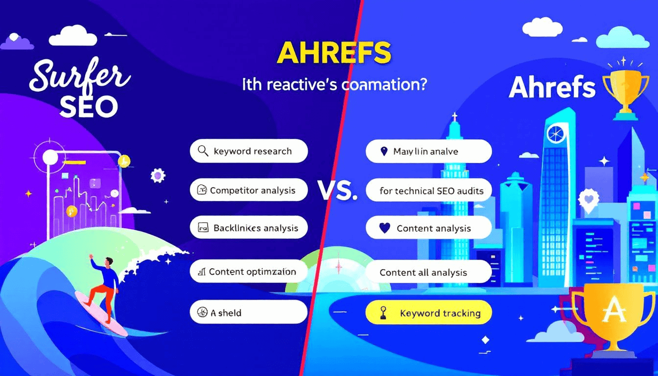 Surfer seo vs ahrefs: which seo tool reigns supreme