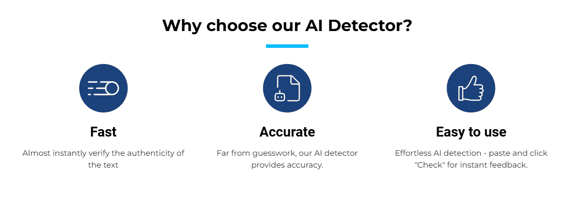 Key features of crossplag ai content detector