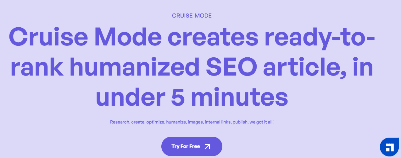 Cruise mode for long-form content