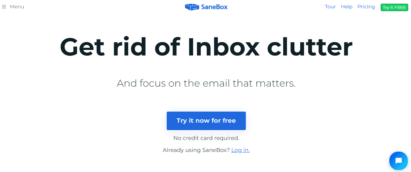 What is sanebox?