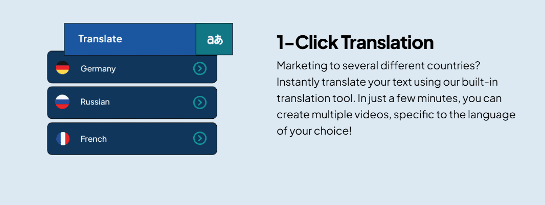 One-click translation