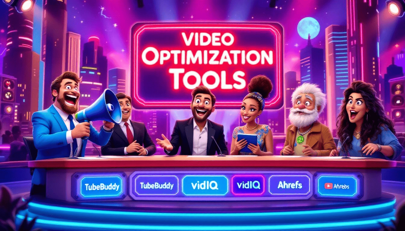 Video optimization tools for youtube.