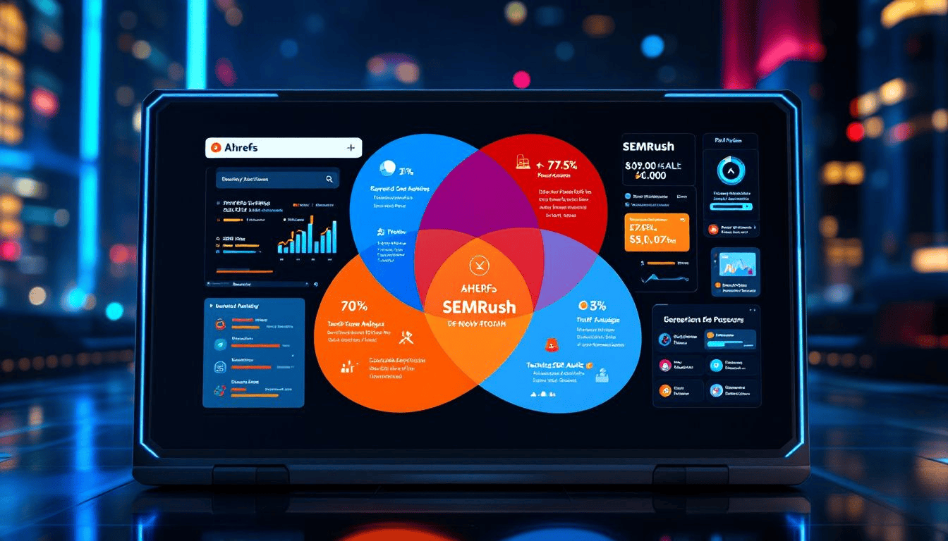 A visual representation of content research features in seo tools.